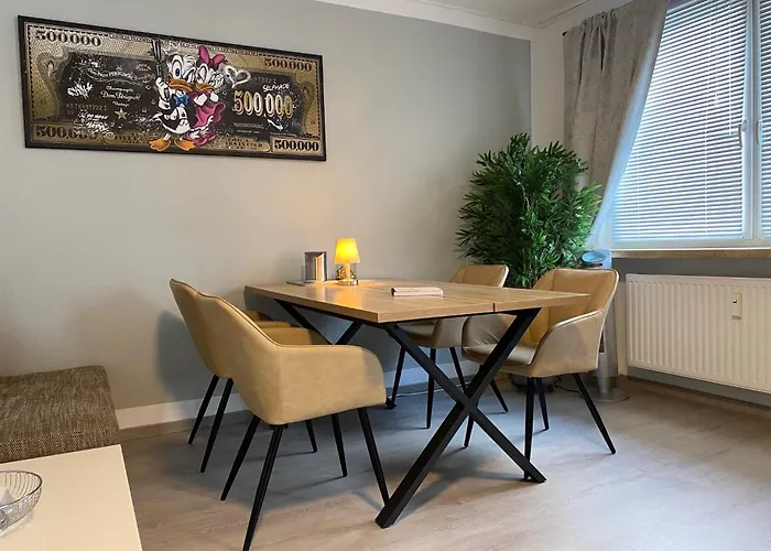 Ferien-Monteurwohnung Nom App1 Sky Terrasse High End
